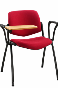 ES1237 - Metal Frame Chair with Wooden Writing Table