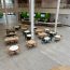 Modern Seating Installation in Wales